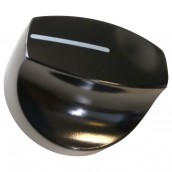 Original schwarzer Knopf