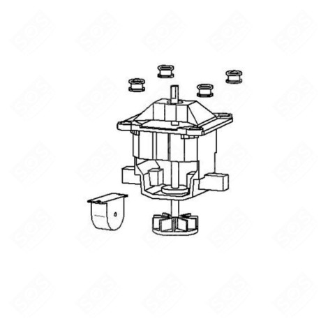 KOMPLETTER MOTOR MIXER - MS-651734, MS651734