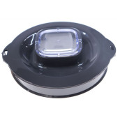 Grauer Mixerschüssel-Deckel