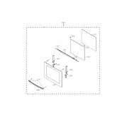 Backofentür (komplett) original