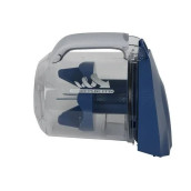 Kompletter blauer Abscheider