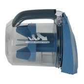 Kompletter blauer Abscheider