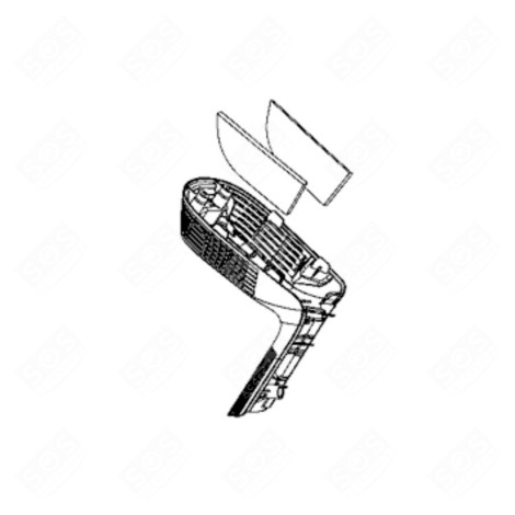 GRIFF-RÜCKSEITE STAUBSAUGER - SS-2230002448, SS-2230002448