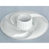 Kunststoff-Scheibe weiß