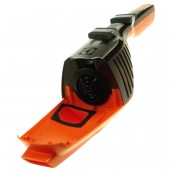 Brauner Motor mit Batterie