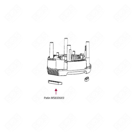 GUMMISTOSSDÄMPFER MIXER - MS-650669, MS650669