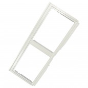 Gestell über Gemüseschublade (ohne Ablage)