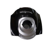 Kompletter schwarzer Deckel