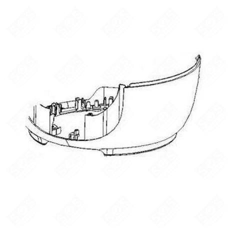 UNTERER GEHÄUSE DAMPFGARER, DAMPFKOCHER - SS-1530001551, SS1530001551