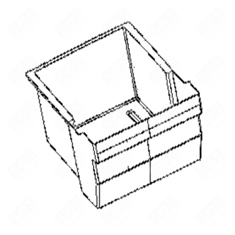 GEMÜSESCHUBLADE KÜHLSCHRANK, GEFRIERSCHRANK - 42060637