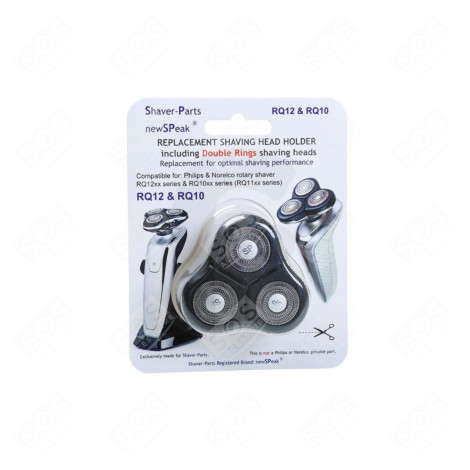 TETES DE RASOIR RASIERAPPARAT, HAARSCHNEIDEMASCHINE - RQ12, RQ1260