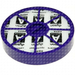 Originaler Hepa-Filter am Motorausgang