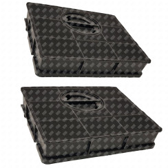 Satz von 2 rechteckigen Filtern FAT303 Typ 303