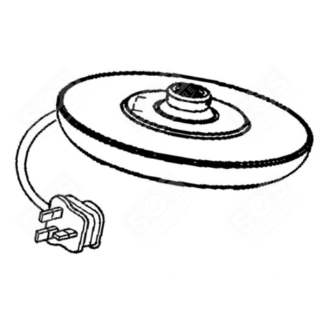 STROMVERSORGUNGSBASIS WASSERKOCHER, KARAFFE - SS-208610, SS208610