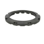 Dunkelgrauer Salzbehälter-Ring