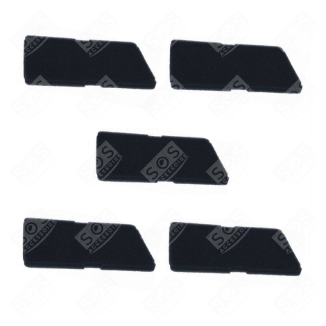 SATZ VON 5 ORIGINAL-VERDAMPFUNGSFILTERN WÄSCHETROCKNER - 2964840100, 2964840200