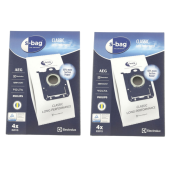 Packung mit 2 Kartons mit je 4 S-BAG Ultra Long Performance ULTRAONE Beuteln original