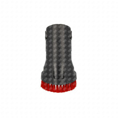 Roter runder Bürstenaufsatz original