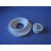 Schwarzer Deckel des Mixbehälters