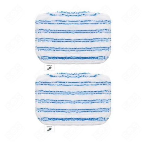 SET MIT 2 WISCHMOPPS DAMPFREINIGER, HOCHDRUCKREINIGER - PAEU0394