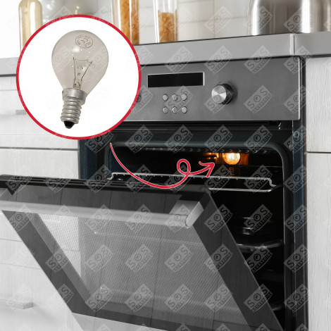 GLÜHBIRNE E14 40W 300°C