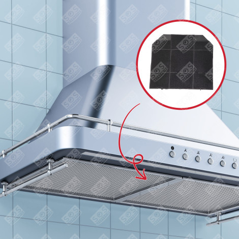 KOHLEFILTER (X1) ROBLIN 5403008 DUNSTABZUGSHAUBE -  5403008, C00384658