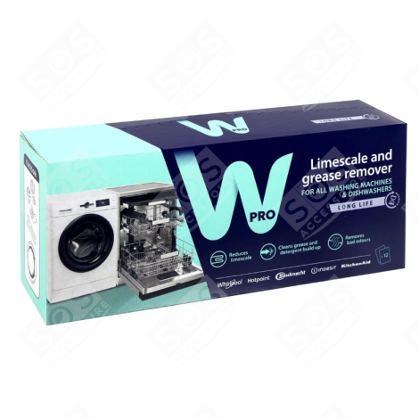 ENTKALKER/ENTFETTER 12 BEUTEL GESCHIRRSPÜLER, SPÜLMASCHINE - 484000008801, C00308429