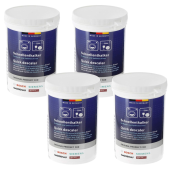 Packung mit 4 schnellen Entkalkern zu 250 g