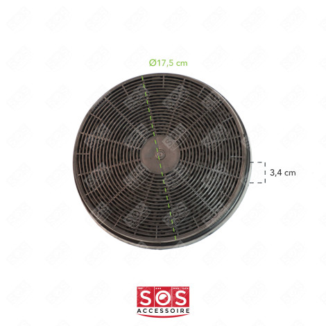 2ER SET KOHLEFILTER DUNSTABZUGSHAUBE - AS0015184, 49037930