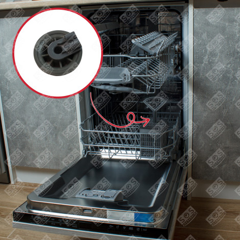 UNTERE KORBROLLE (X1) GESCHIRRSPÜLER, SPÜLMASCHINE - 00611475