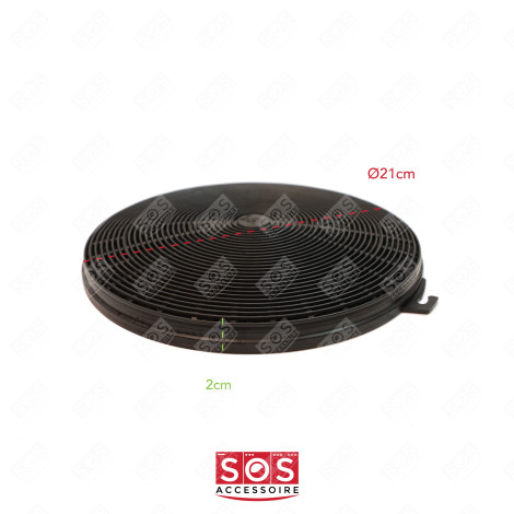 FILTRE CHARBON TYPE 211 CHF211