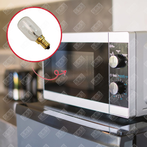 AMPOULE 300° 40W 230-240V T29 MIKROWELLE, MIKROWELLENHERD - 484000008841, C00385586