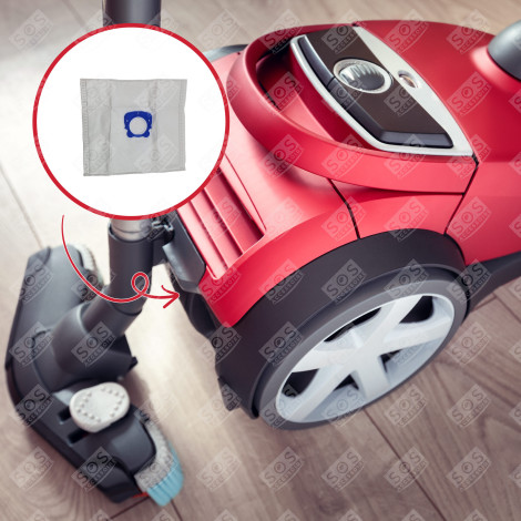 5X BEUTEL + 1X EFFIZIENTER FILTER STAUBSAUGER - ZR200520