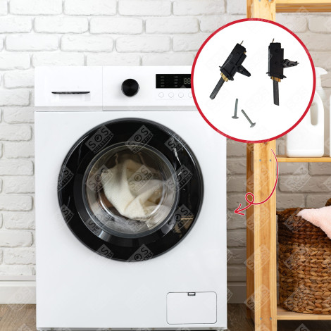 SATZ VON 2 ORIGINAL-MOTORKOHLEN WASCHMASCHINE - 52X5258, 00600883