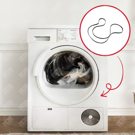 ANTRIEBSRIEMEN 1971 H7 WÄSCHETROCKNER - 1366033007, 140056254018