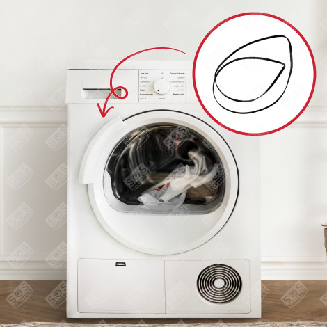 COURROIE 1965H6 NON ÉLASTIQUE 