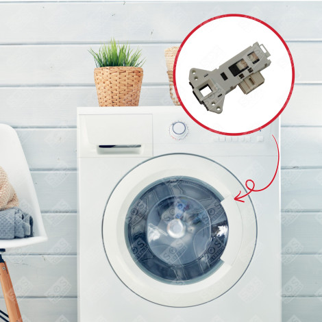 ORIGINALE TÜRSICHERUNG, SCHLIESSUNG, VERRIEGELUNG WASCHMASCHINE - 52X0984, AS0031771