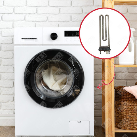 HEIZELEMENT (HEIZSTAB) 2050 W (MIT SENSOR) WASCHMASCHINE - 481225928823, 00754555