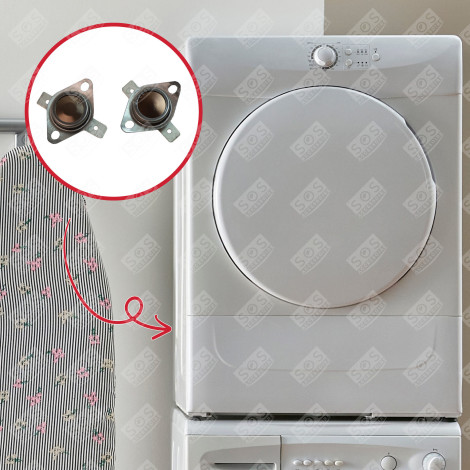 SET MIT 2 THERMOSTATEN (ONE SHOT + CYCLING) WÄSCHETROCKNER - C00116598