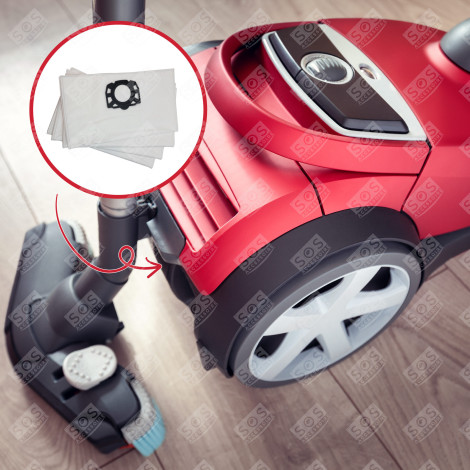 BOÎTE DE 4 SACS FEUTRE STAUBSAUGER - 28630060, 2.863-006.0