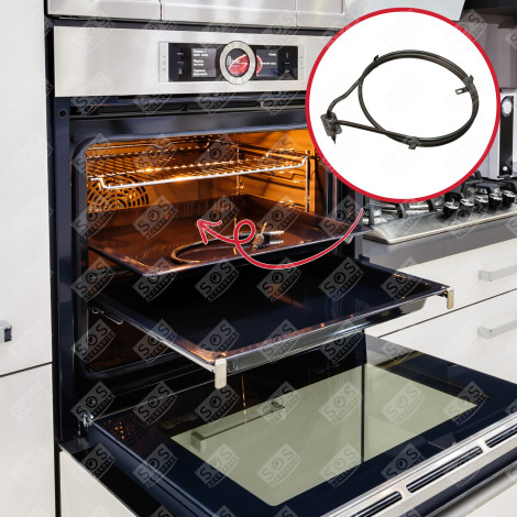 HEIZELEMENT KREISFÖRMIG 230 V 2000 W BACKOFEN, KÜCHENHERD - 3970128017, 3970128058