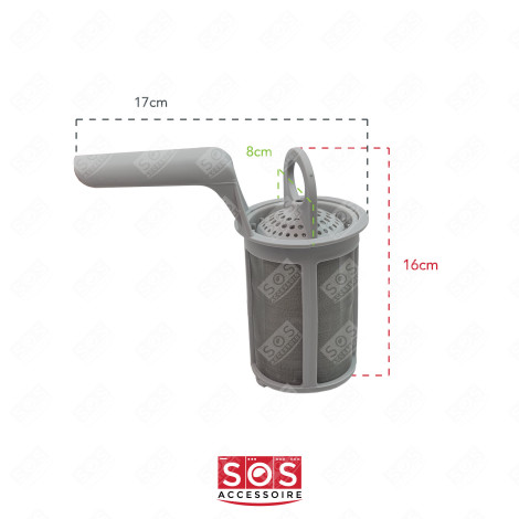 ZYLINDERFILTER GESCHIRRSPÜLER, SPÜLMASCHINE - 50297774007, 1118754009