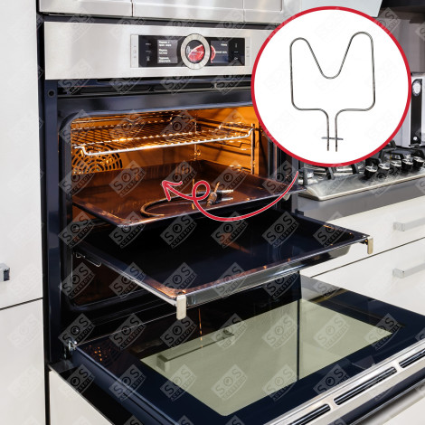 HEIZELEMENT UNTERHITZE 1000W BACKOFEN, KÜCHENHERD - 3570635015