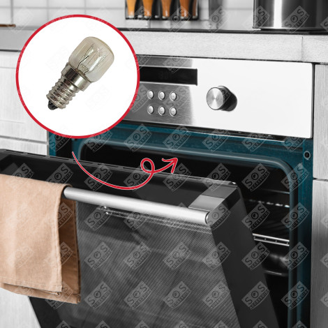 GLÜHBIRNE 300°C - 15W - E14