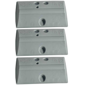 Set von 3 original Trommelschaufeln