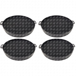 Set aus vier Aktivkohlefiltern Typ B210 FAC539 210X30 mm