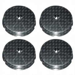 Satz von vier runden Kohlefiltern Typ 180 CR300 190X40 mm