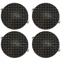 Satz von vier Kohlefiltern Typ 211 CHF211 210X26 mm