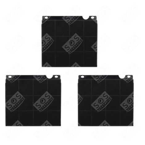 ORIGINAL-KOHLEFILTER-SET TYP 15, 230X210X30 MM DUNSTABZUGSHAUBE - 9029793818