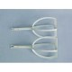 2 KUNSTSTOFF-SCHNEEBESEN WEISS KÜCHENMASCHINE - KW663929